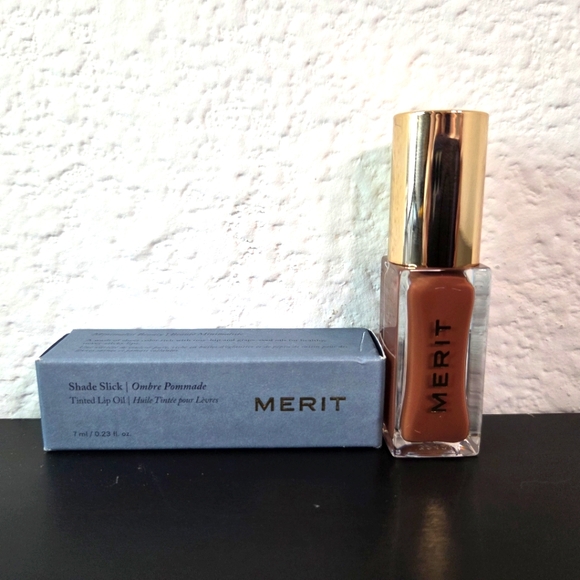 Merit Other - Merit Shade Slick Lip Oil In TAUPE
